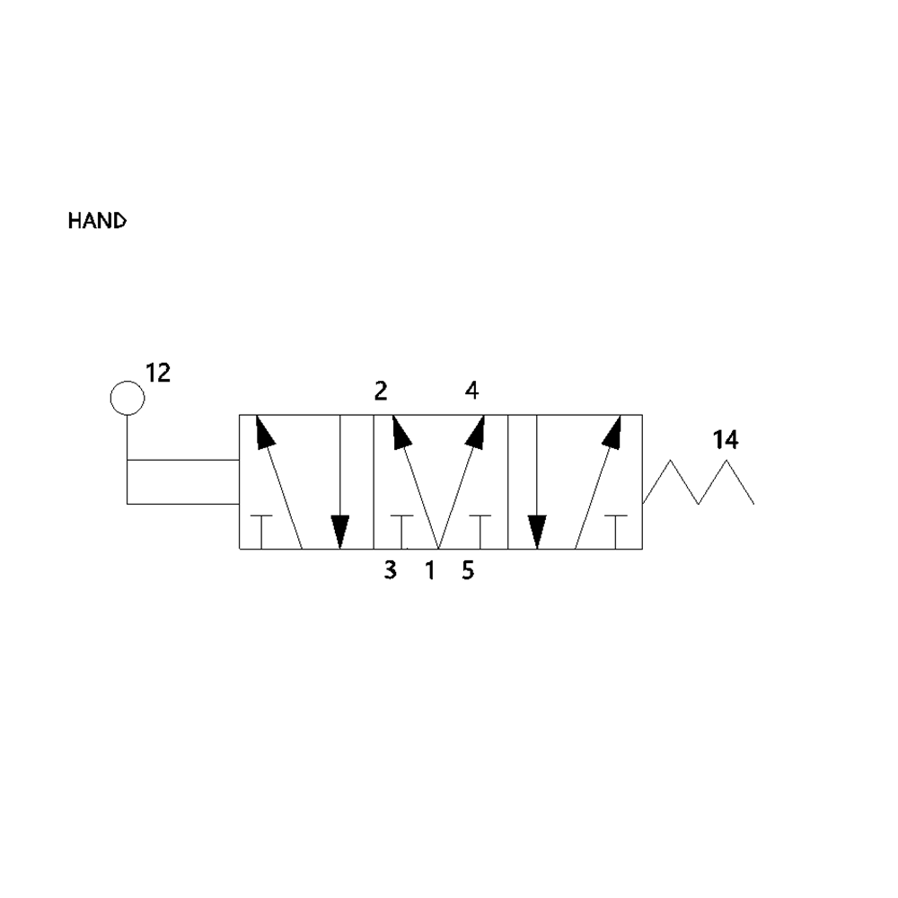 L23LA752OG00000 NUMATICS/AVENTICS MECHANICAL VALVE<BR>L2 SERIES 4/3 PRESSURE CTR 3/8" G (HAND LEVER)